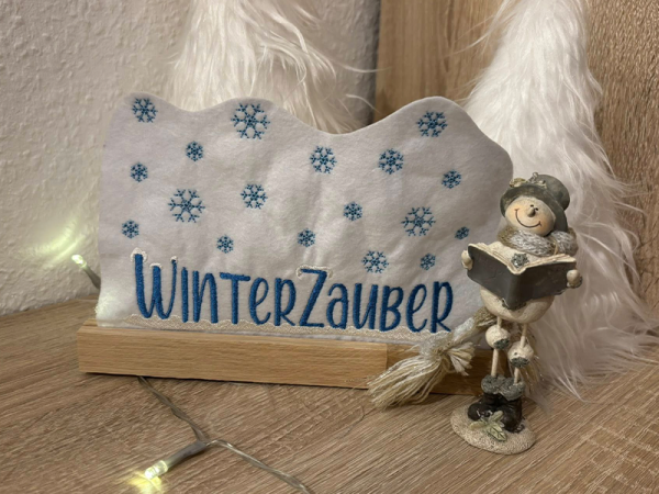 Winterzauber - Vollstick Stickdatei